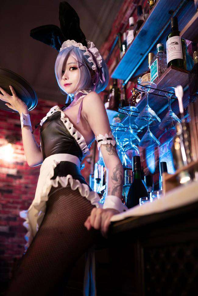 Cosplay福利/蕾姆cos Cn：奶狮不咬人