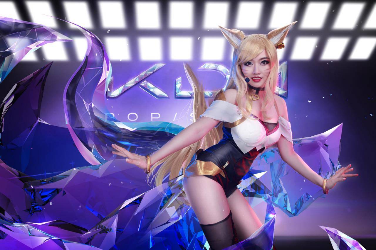 Cosplay福利/KDA阿狸 CN：Luna娘娘