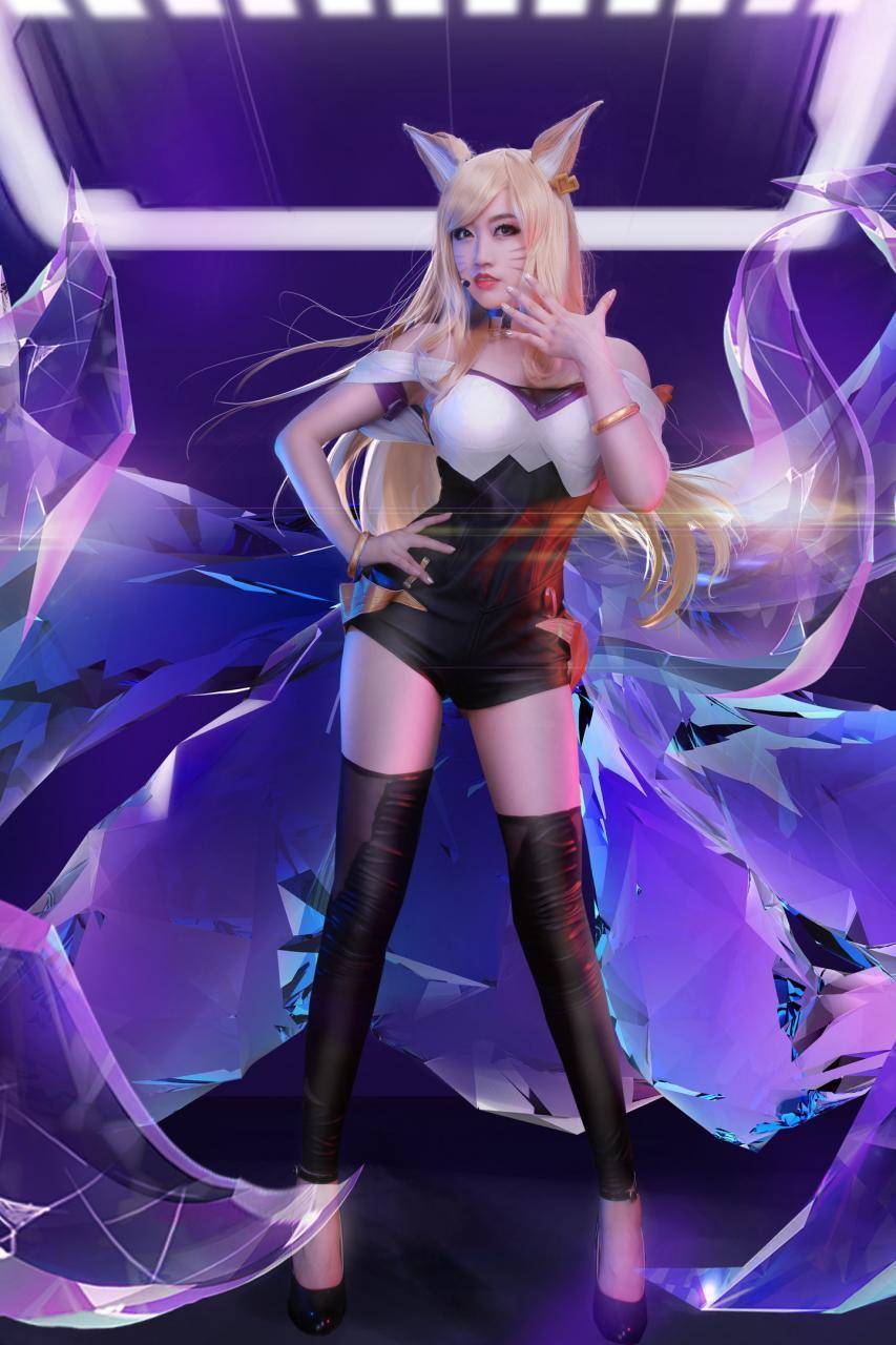 Cosplay福利/KDA阿狸 CN：Luna娘娘