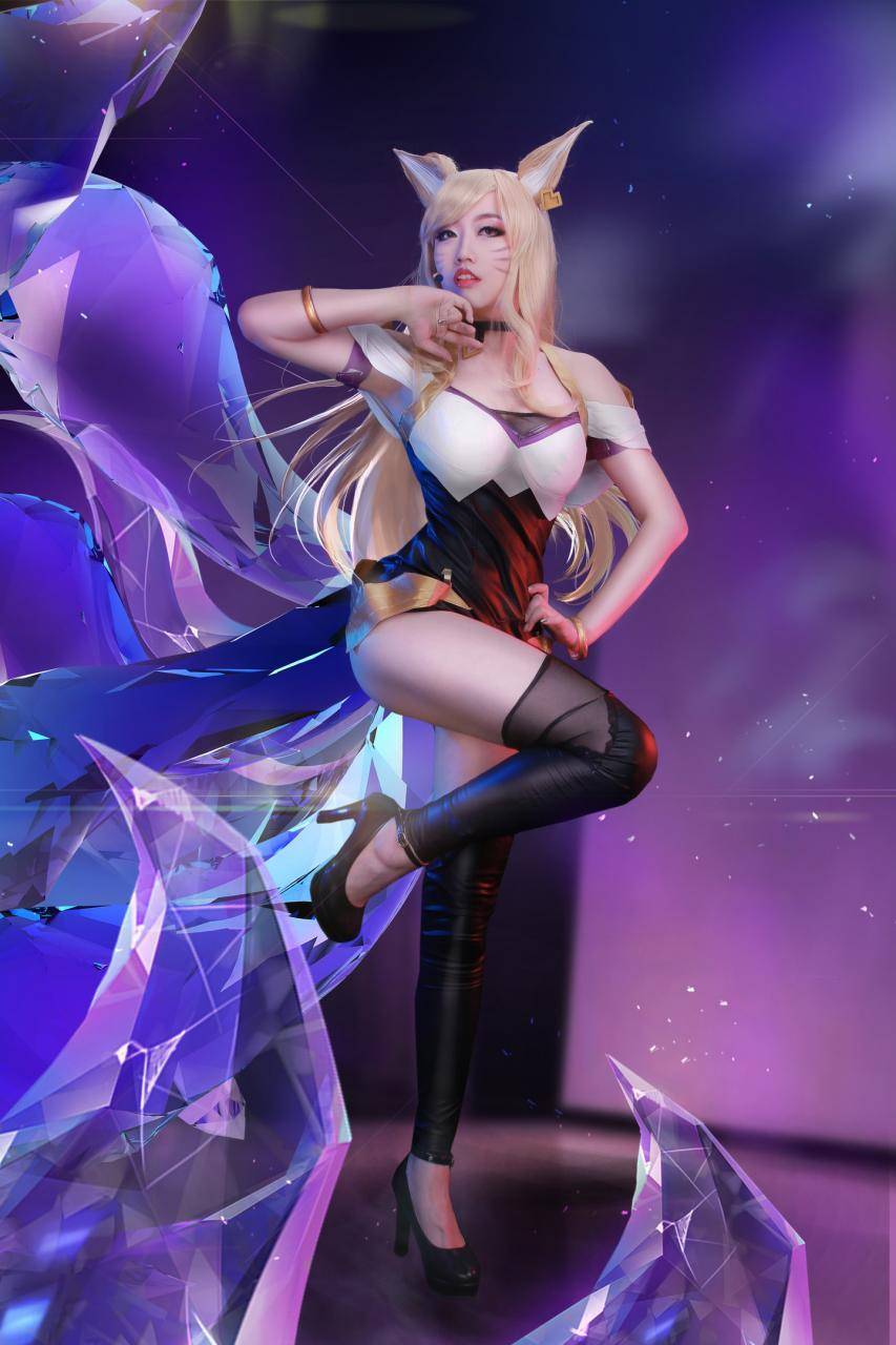 Cosplay福利/KDA阿狸 CN：Luna娘娘