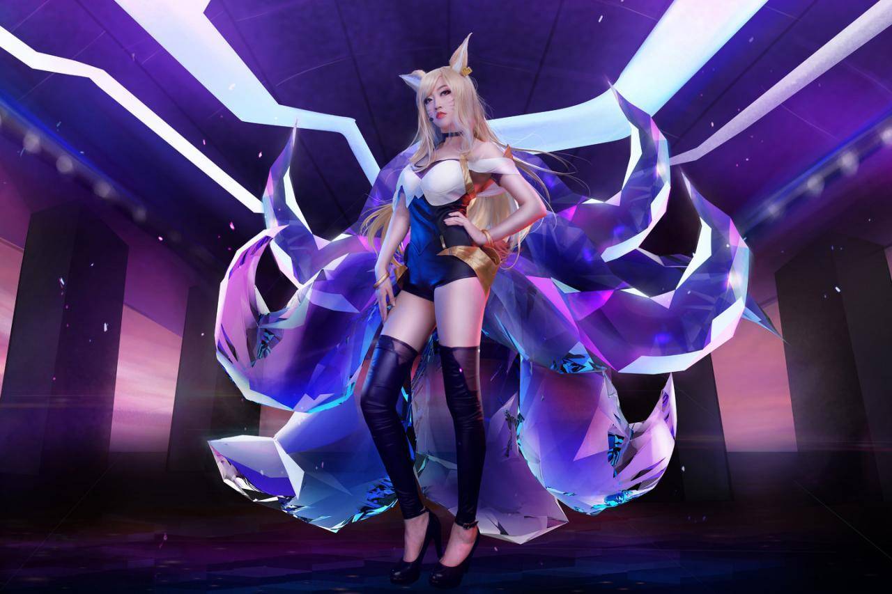 Cosplay福利/KDA阿狸 CN：Luna娘娘