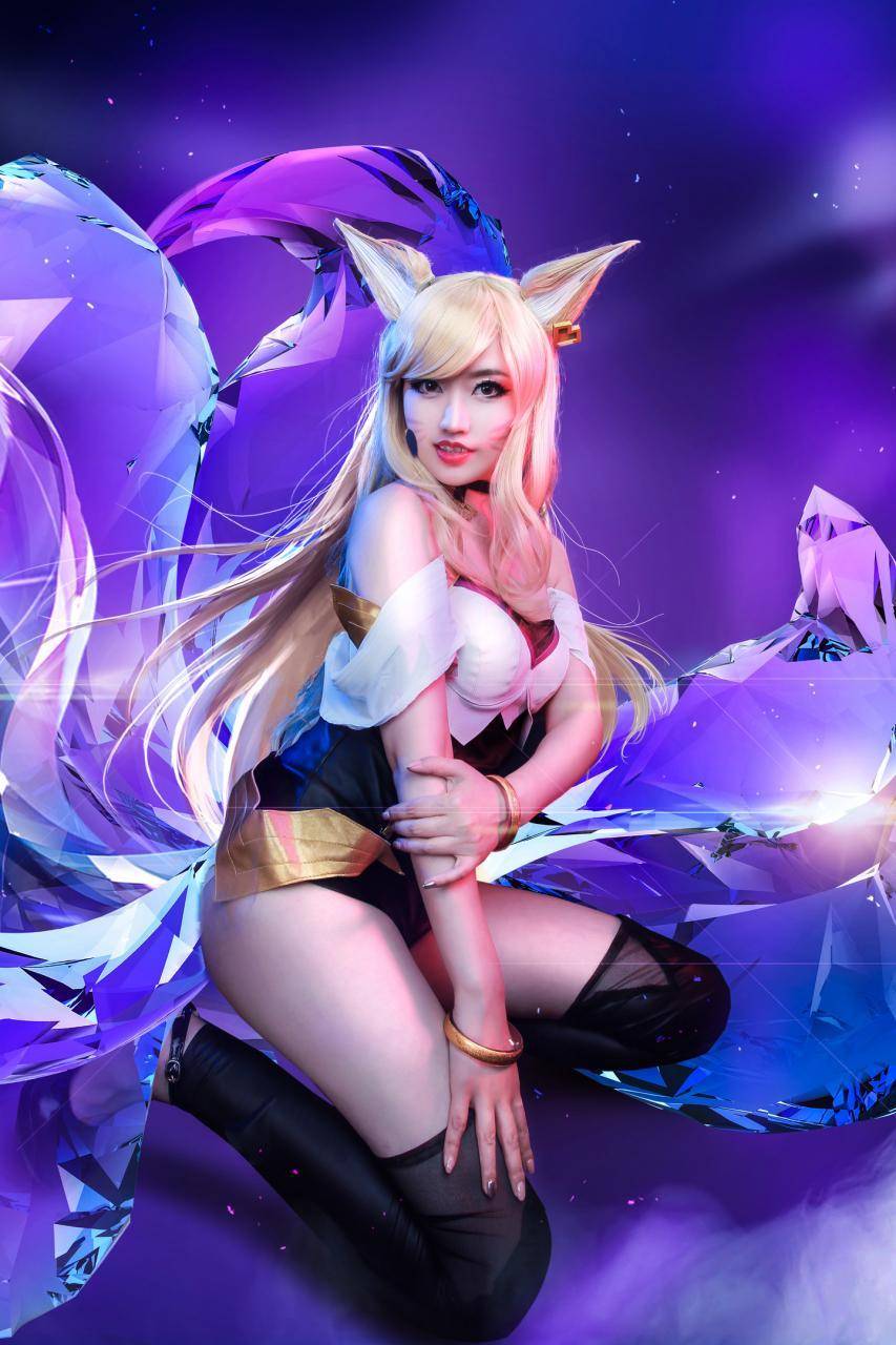 Cosplay福利/KDA阿狸 CN：Luna娘娘