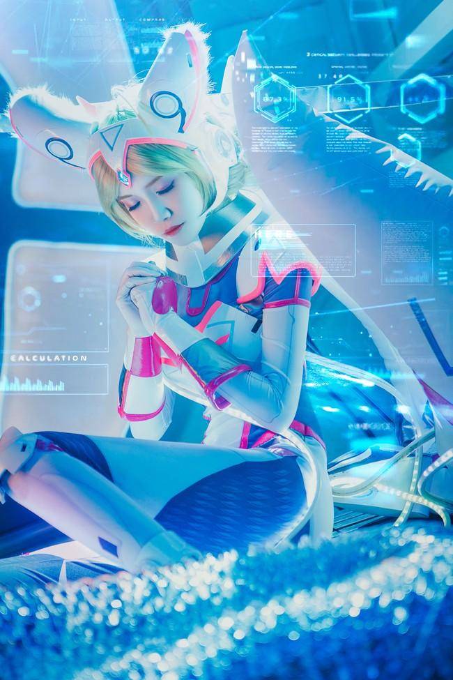 Cosplay福利/王者荣耀 妲己 Cn：伊媚儿