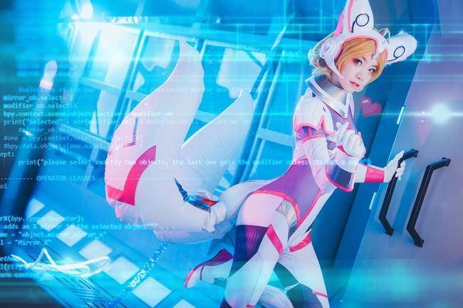 Cosplay福利/王者荣耀 妲己 Cn：伊媚儿