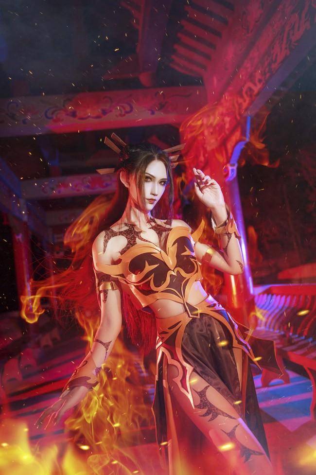 Cosplay福利/天行九歌 焰灵姬cosplay Cn：阮邑_Fairy