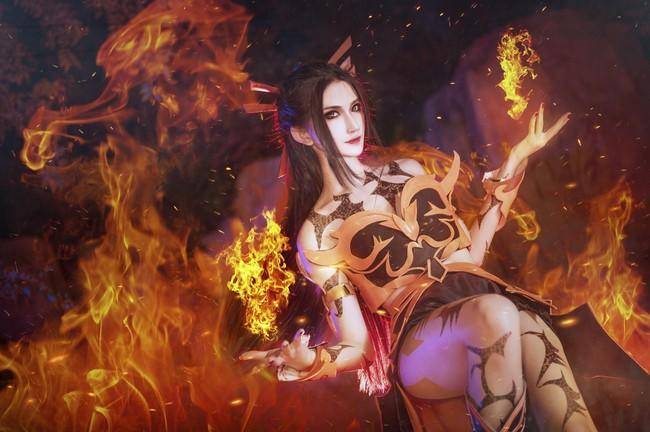 Cosplay福利/天行九歌 焰灵姬cosplay Cn：阮邑_Fairy