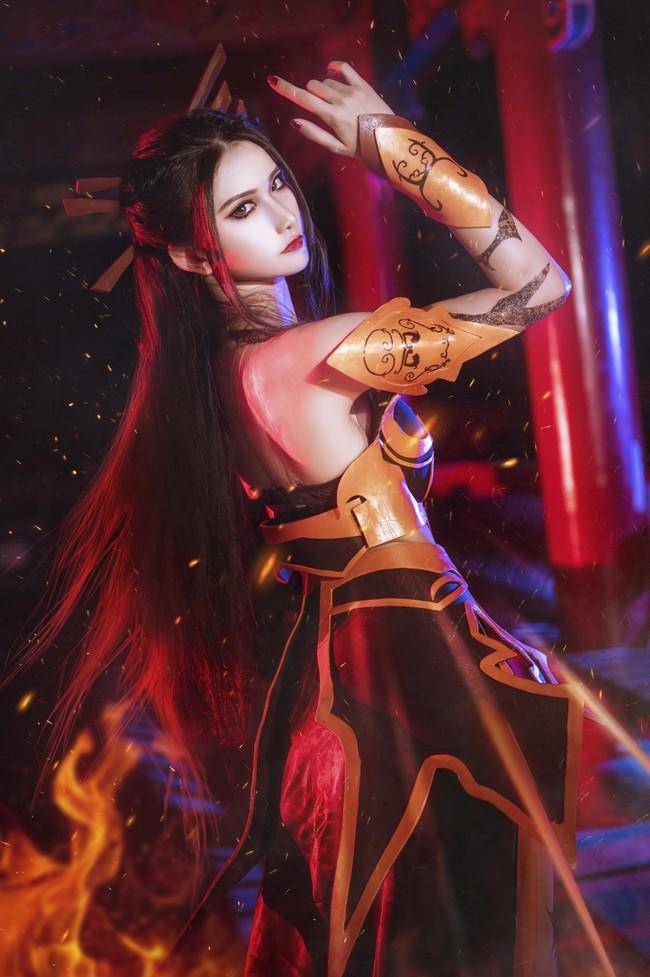 Cosplay福利/天行九歌 焰灵姬cosplay Cn：阮邑_Fairy