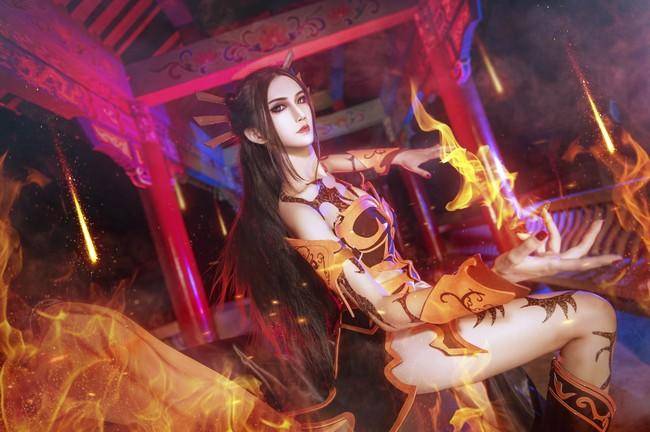 Cosplay福利/天行九歌 焰灵姬cosplay Cn：阮邑_Fairy