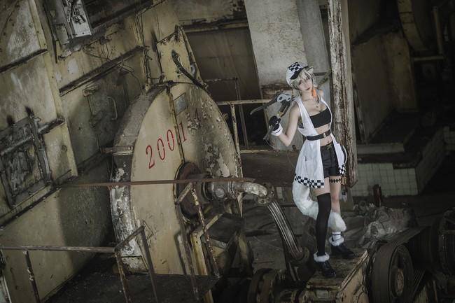 Cosplay福利/明日方舟 崖心cos Cn：阮邑_Fairy