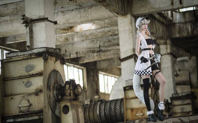 Cosplay福利/明日方舟 崖心cos Cn：阮邑_Fairy