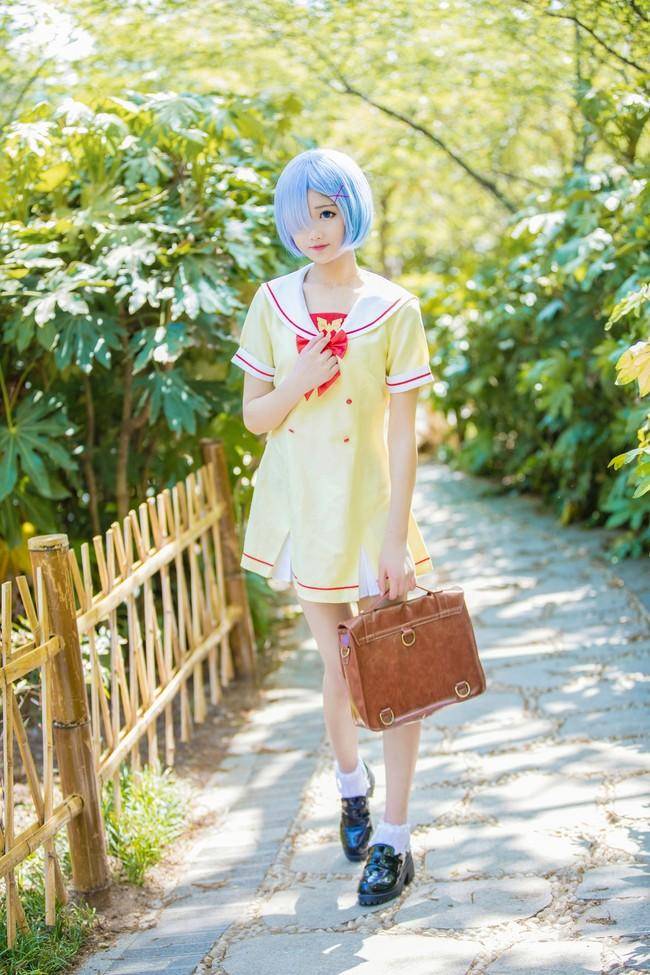 Cosplay福利/蕾姆jk校服 Cn：羽天Shine
