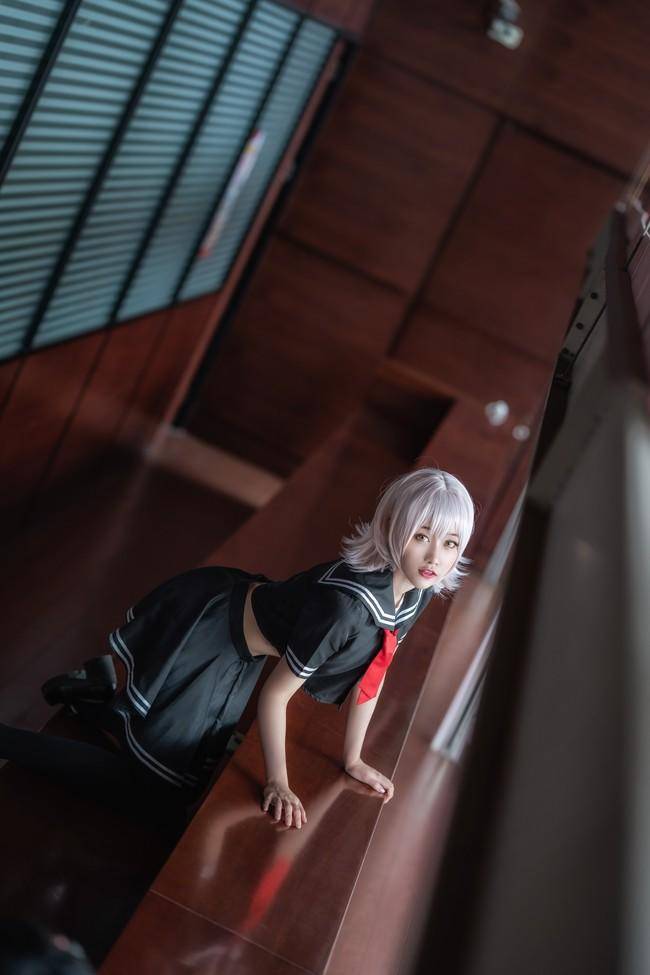 Cosplay福利/黑贞 过膝袜 Cn：咿淼