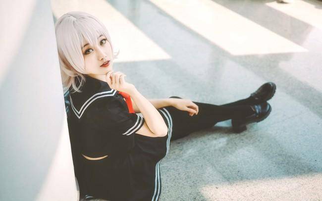 Cosplay福利/黑贞 过膝袜 Cn：咿淼