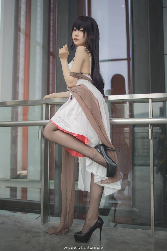 Cosplay福利/霞之丘诗羽cos Cn：香草喵露露 摄影：alan岚少