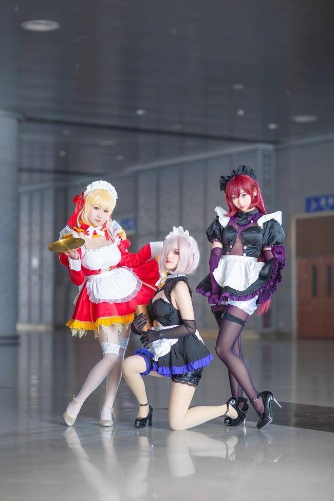 Cosplay福利/多人cos 斯卡哈