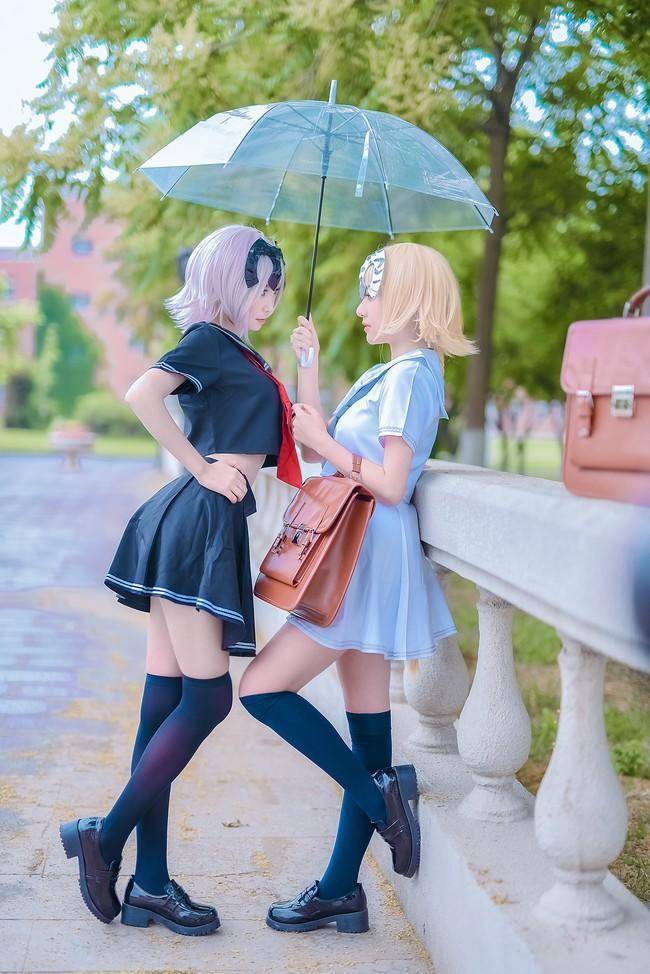 Cosplay福利/黑白贞德 Cn：影影 泡泡