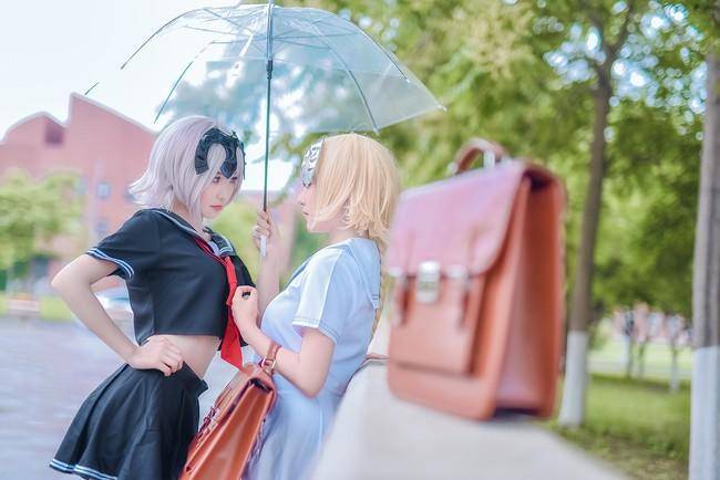Cosplay福利/黑白贞德 Cn：影影 泡泡