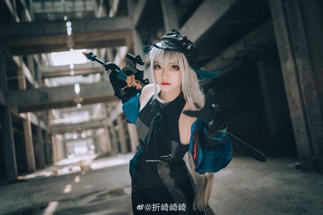 Cosplay福利/明日方舟 斯卡蒂 Cn：折崎