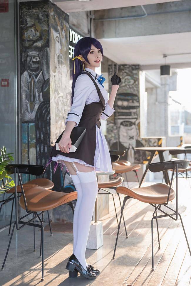 Cosplay福利/時無瑕cos 露兒大魔王 吊带袜绝对领域