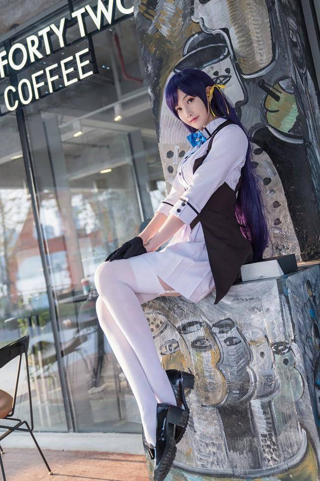 Cosplay福利/時無瑕cos 露兒大魔王 吊带袜绝对领域