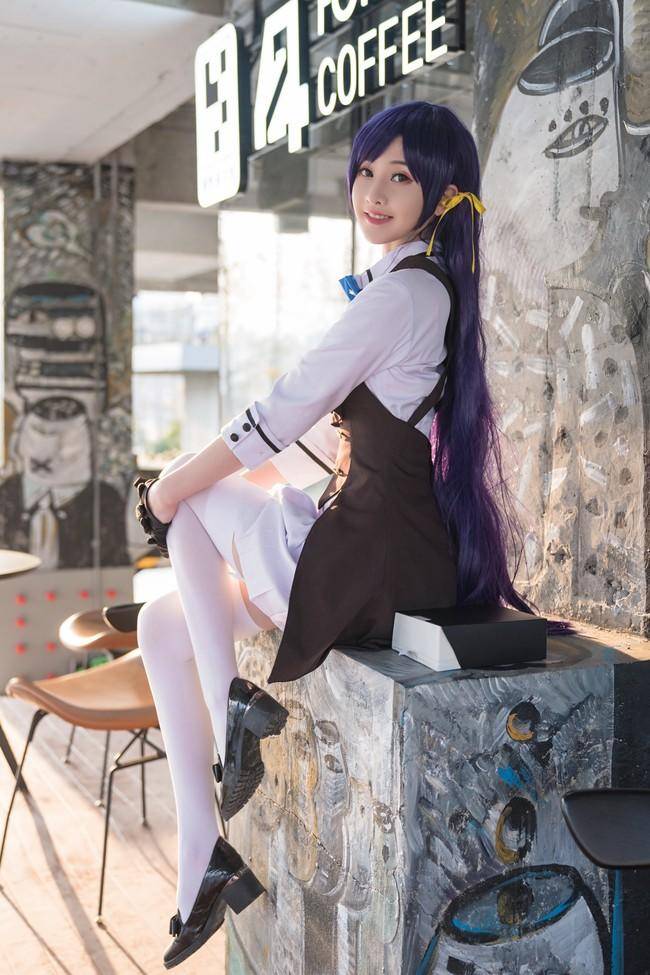 Cosplay福利/時無瑕cos 露兒大魔王 吊带袜绝对领域