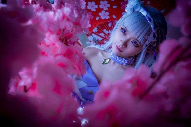 Cosplay福利/艾米莉亚 妖精祭典cos Cn：萝拉