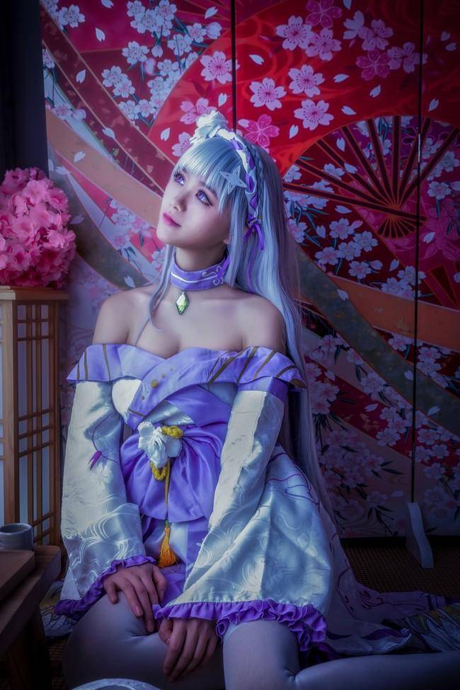 Cosplay福利/艾米莉亚 妖精祭典cos Cn：萝拉