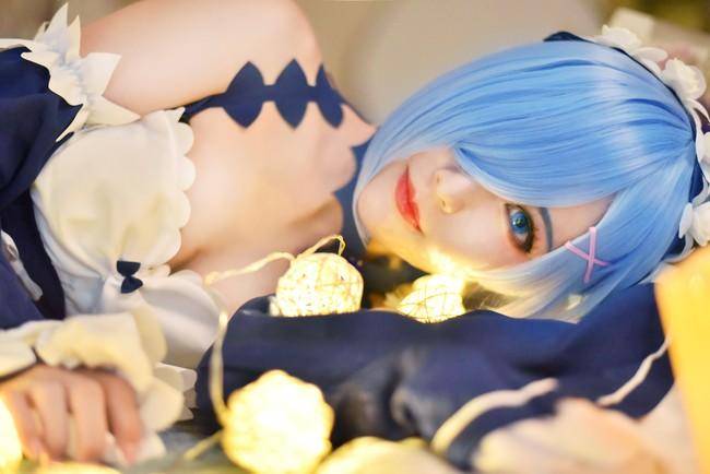 Cosplay福利/蕾姆cosplay Cn：绀影