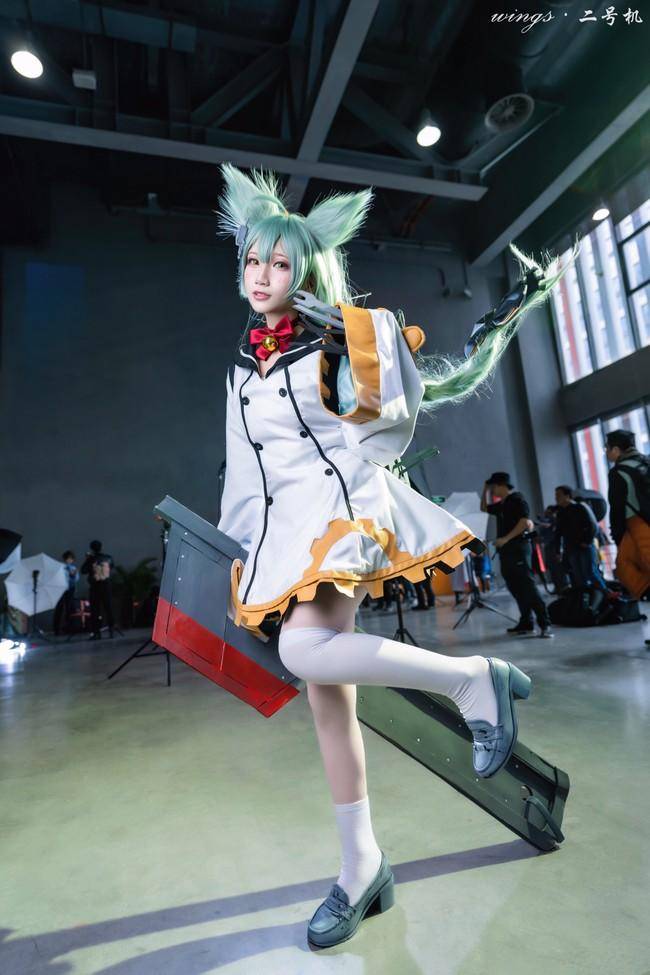 Cosplay福利/碧蓝航线 二号机 Cn：兔哥w