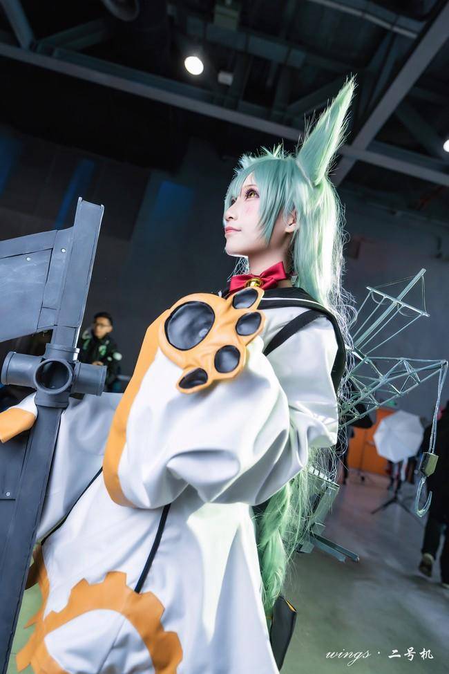 Cosplay福利/碧蓝航线 二号机 Cn：兔哥w
