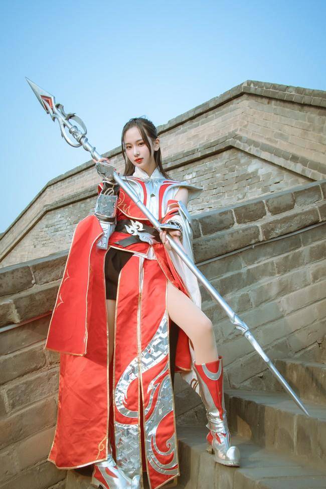 Cosplay福利/剑网3 儒风军娘 Cn：鹿礼Luri