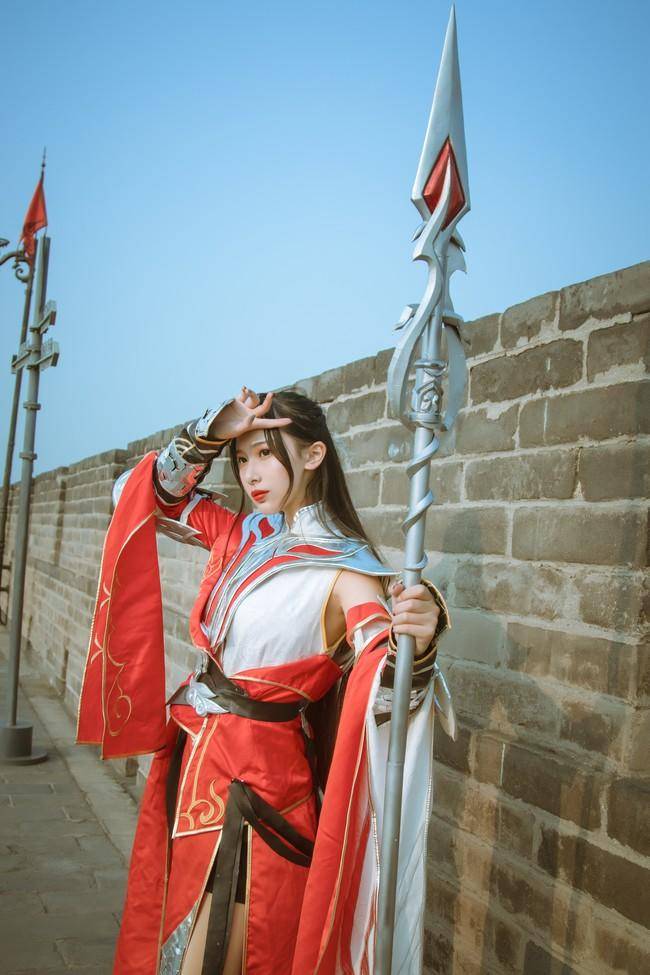 Cosplay福利/剑网3 儒风军娘 Cn：鹿礼Luri