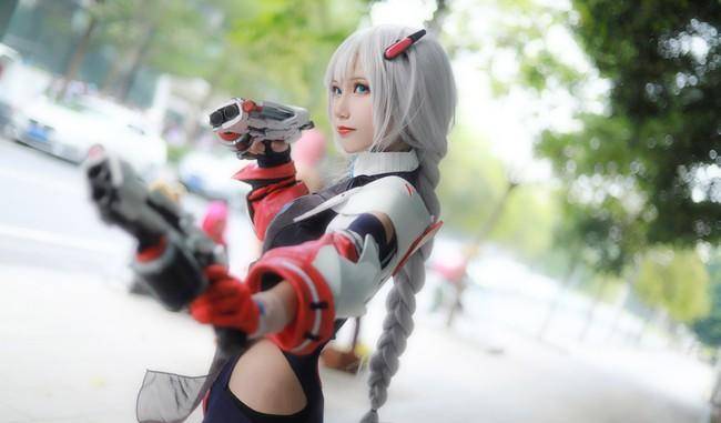 Cosplay福利/崩坏学园 卡莲 Cn：兔哥w