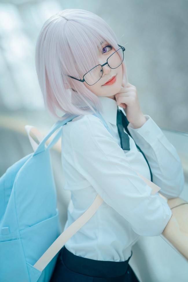 Cosplay福利/玛修·基列莱特 jk 模特：泡泡