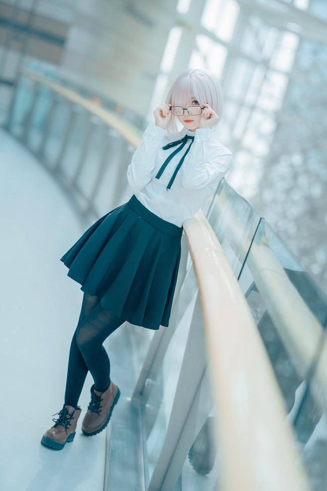 Cosplay福利/玛修·基列莱特 jk 模特：泡泡