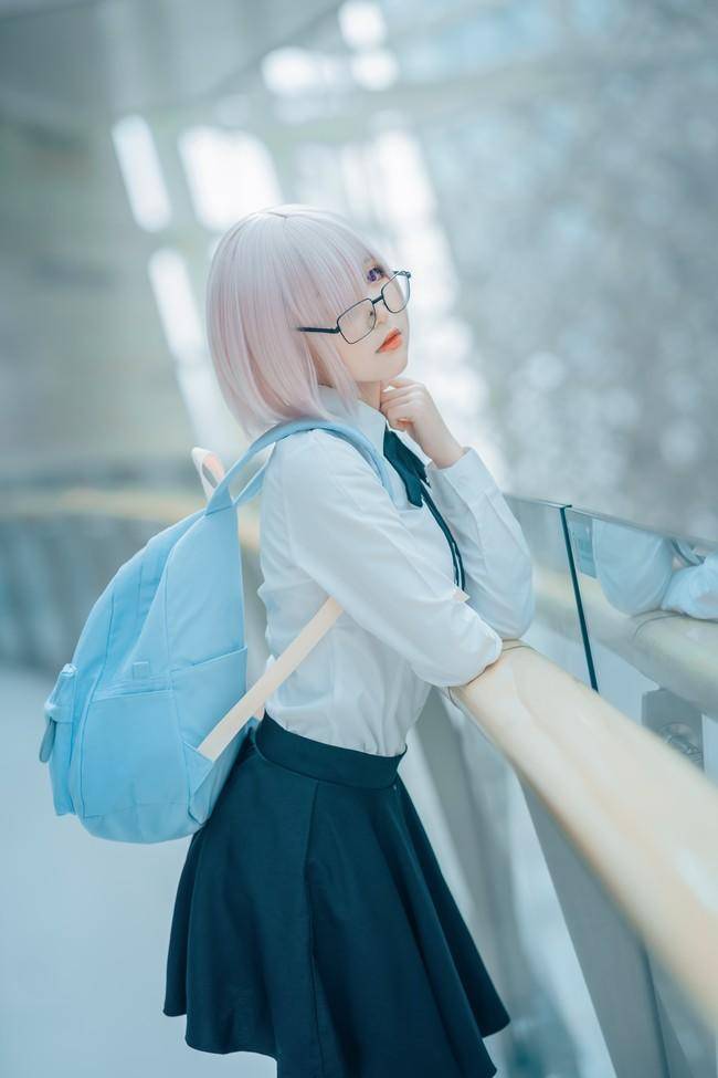 Cosplay福利/玛修·基列莱特 jk 模特：泡泡