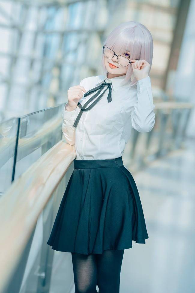 Cosplay福利/玛修·基列莱特 jk 模特：泡泡