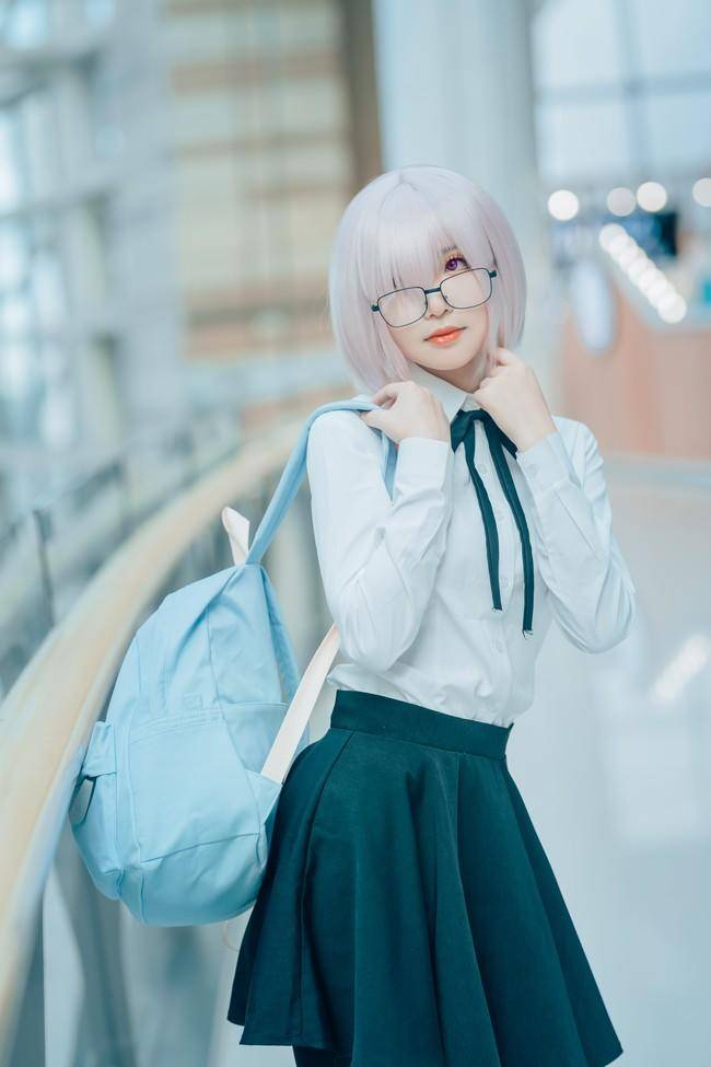 Cosplay福利/玛修·基列莱特 jk 模特：泡泡