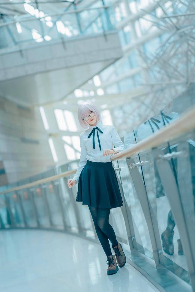 Cosplay福利/玛修·基列莱特 jk 模特：泡泡