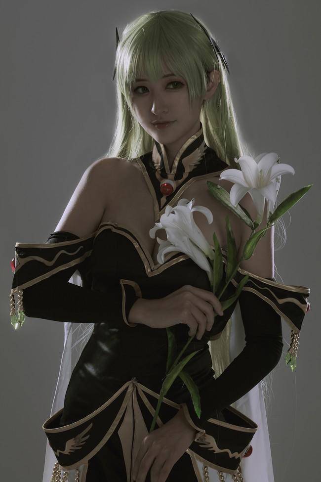 Cosplay福利/反叛的鲁路修 御姐~角色：C.C. Cn：susii