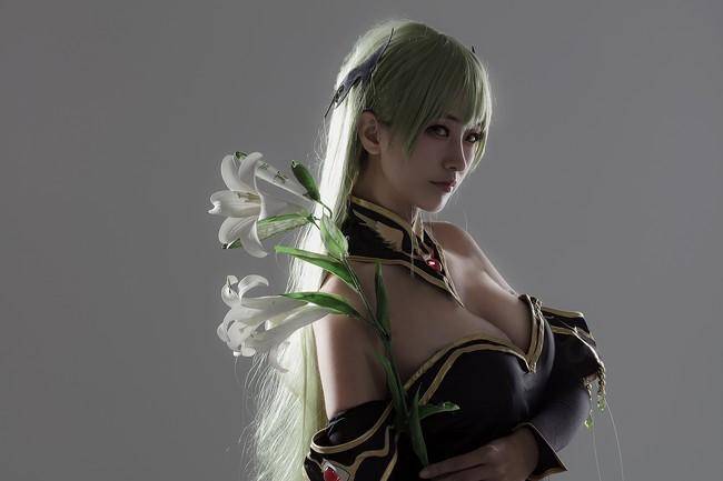 Cosplay福利/反叛的鲁路修 御姐~角色：C.C. Cn：susii