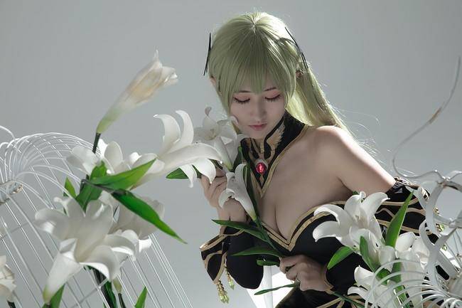 Cosplay福利/反叛的鲁路修 御姐~角色：C.C. Cn：susii