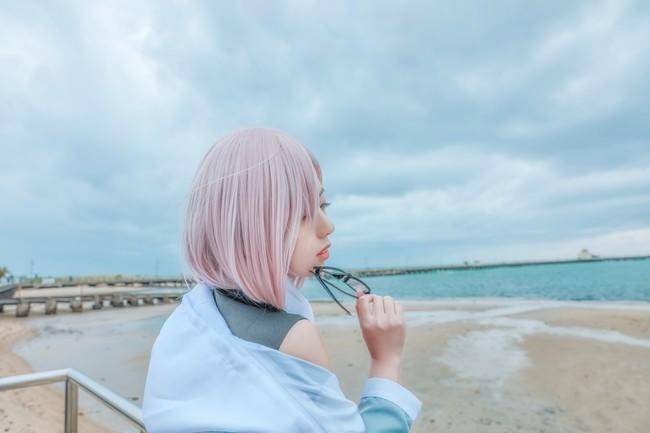 Cosplay福利/玛修 这个黑裤袜我好了 Cn：nino家的橘子