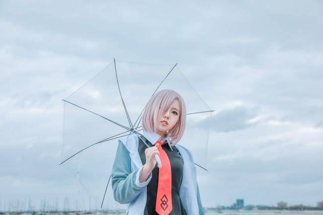 Cosplay福利/玛修 这个黑裤袜我好了 Cn：nino家的橘子