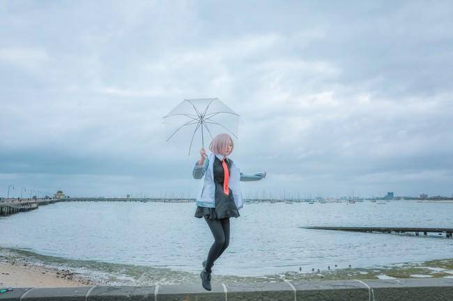 Cosplay福利/玛修 这个黑裤袜我好了 Cn：nino家的橘子