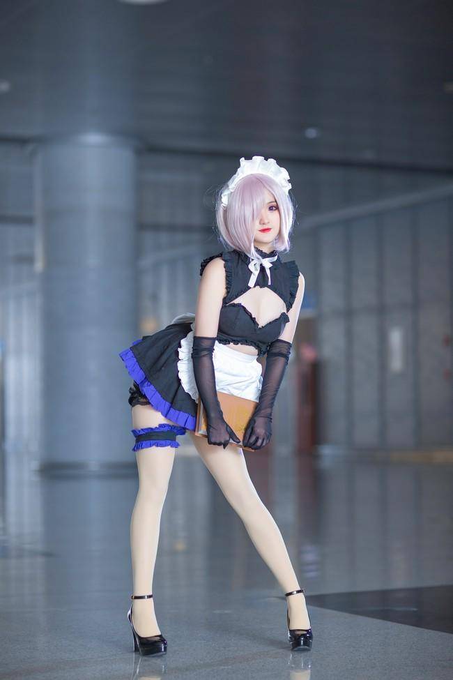 Cosplay福利/玛修 连裤袜 Cn：夜露 摄影：一叔