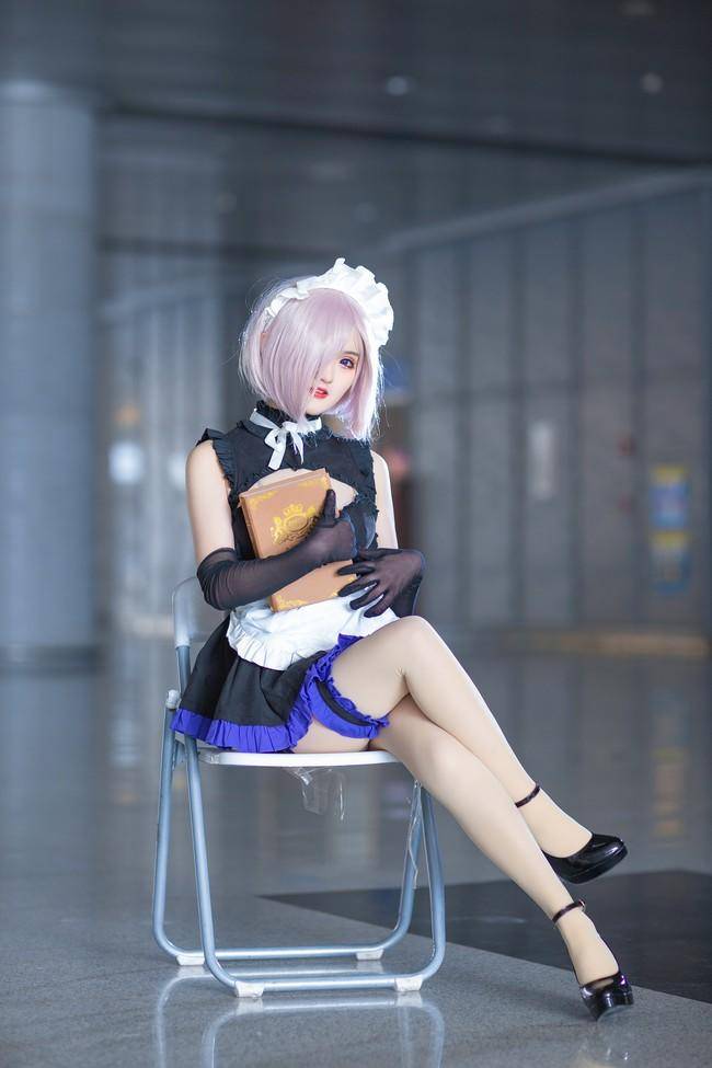 Cosplay福利/玛修 连裤袜 Cn：夜露 摄影：一叔