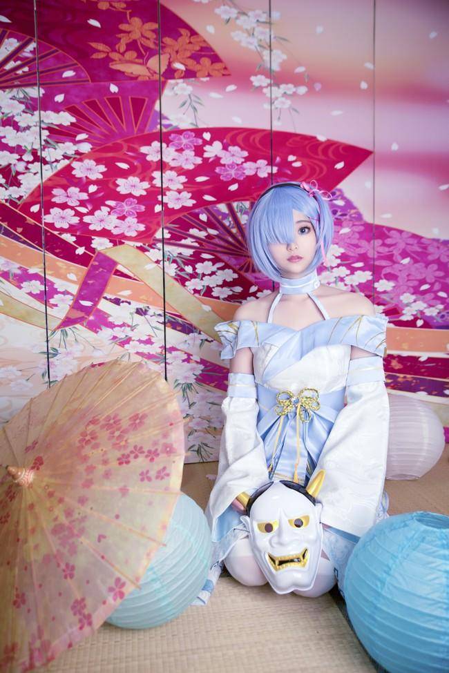 Cosplay福利/蕾姆cosplay Cn：软软酱 摄影：弦弦