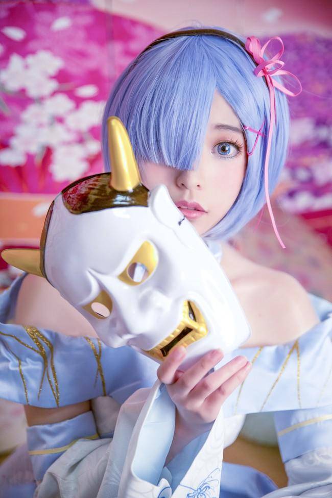 Cosplay福利/蕾姆cosplay Cn：软软酱 摄影：弦弦