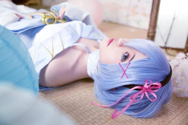 Cosplay福利/蕾姆cosplay Cn：软软酱 摄影：弦弦